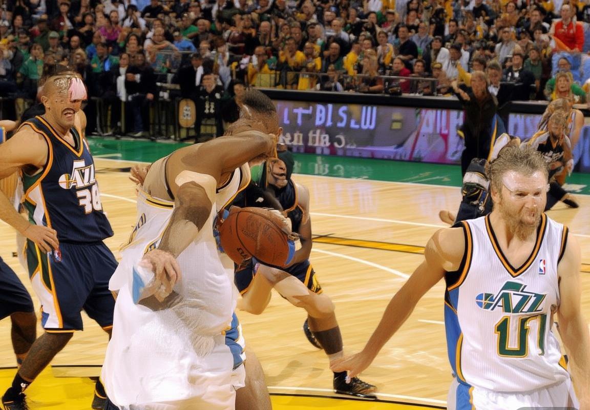 2010年NBA季后赛爵士对掘金系列赛：传奇对决与战术对决(图1)